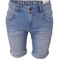 HOUND straight shorts light used denim forfra 💙 Klassiske denimshorts med let slidt look